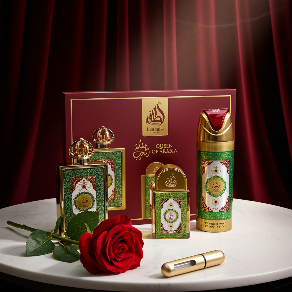 Giftset Queen of Arabia di Lattafa – Elisir Dubai Boutique