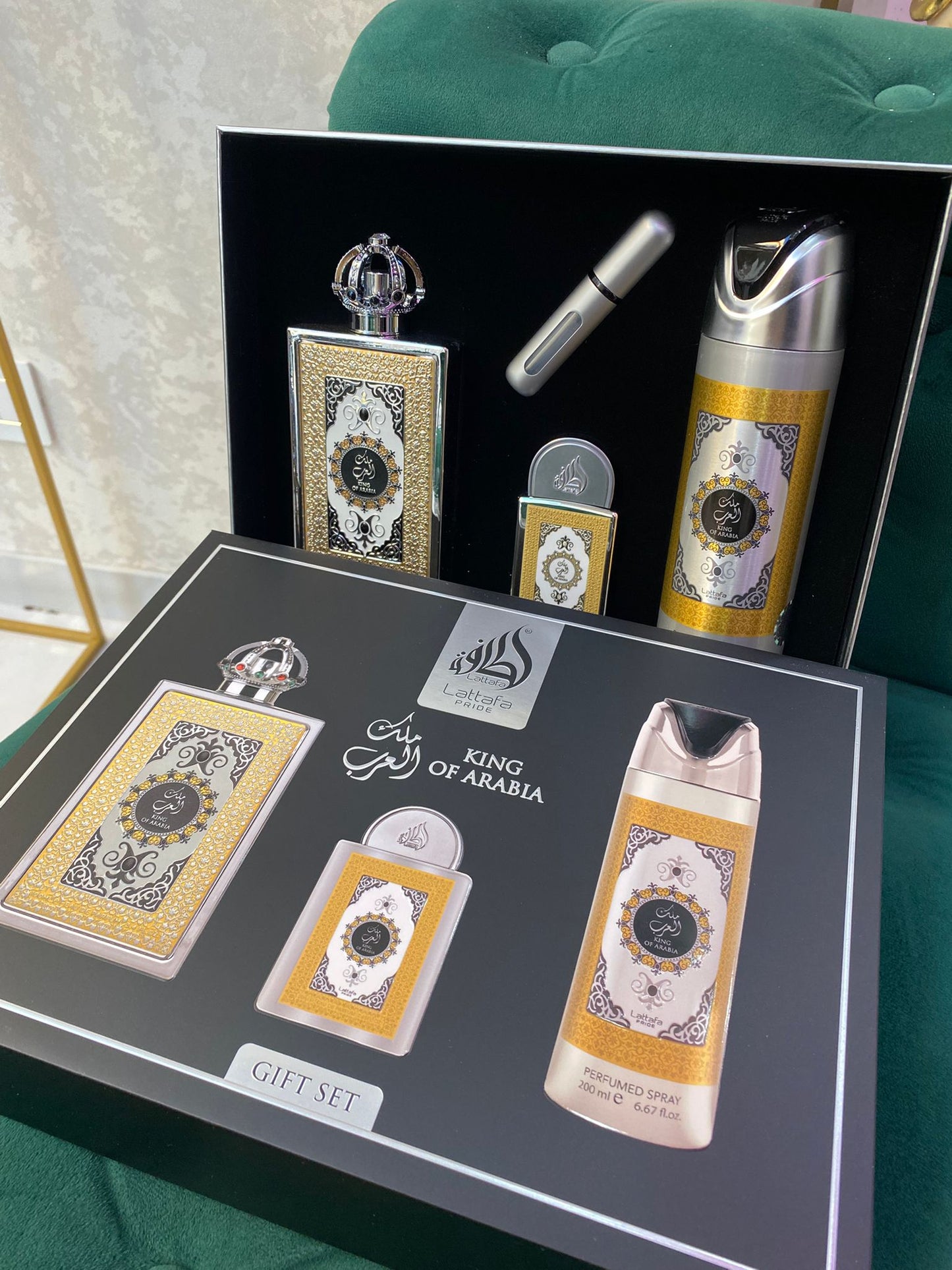Giftset King of Arabia di Lattafa
