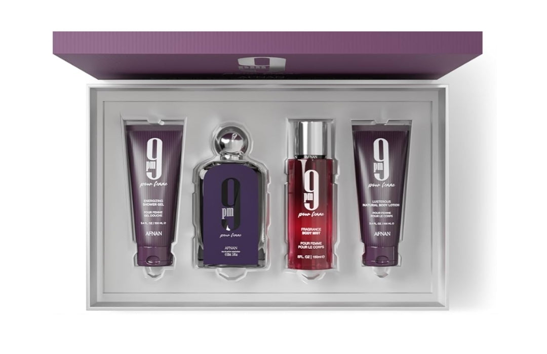 Set Afnan 9 PM Pour Femme