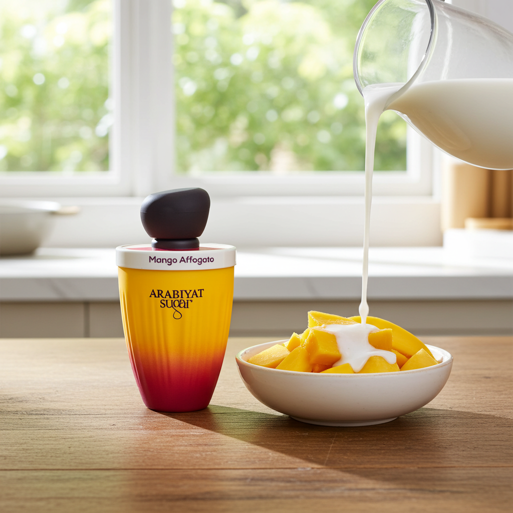 Mango affogato di Arabiyat sugar