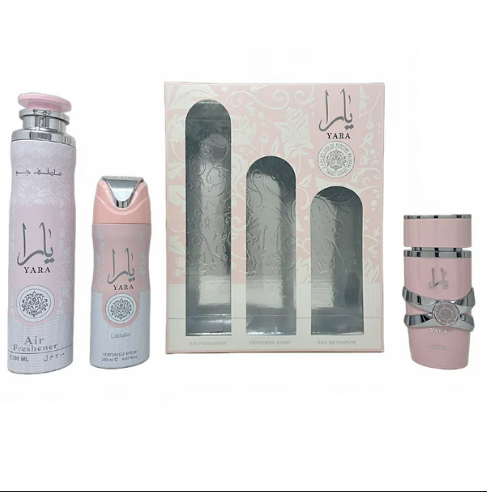Yara Set profumo + deodorante ambiente + deodorante spray