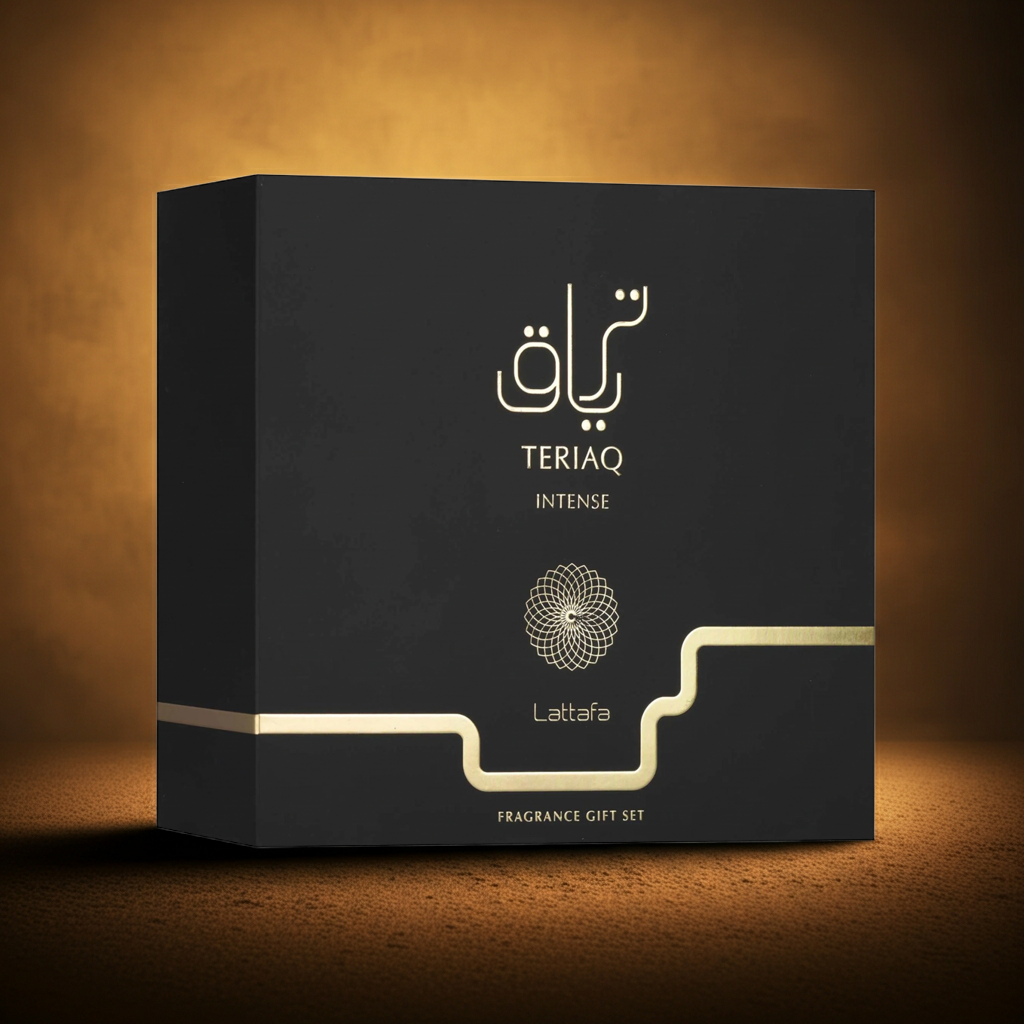Teriaq Intense di Lattafa Giftset