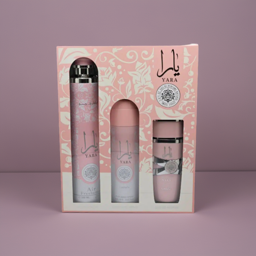 Yara Set profumo + deodorante ambiente + deodorante spray