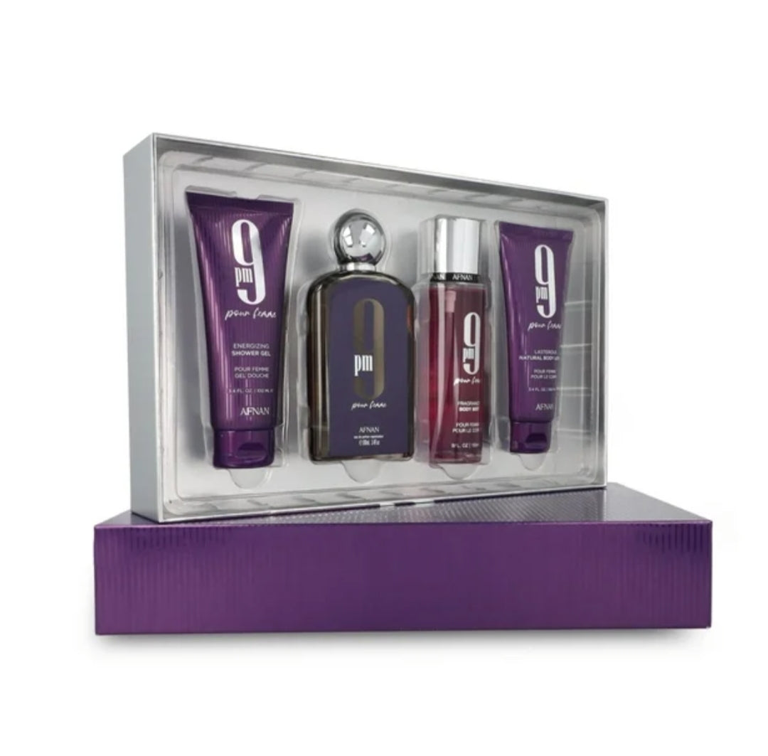 Set Afnan 9 PM Pour Femme
