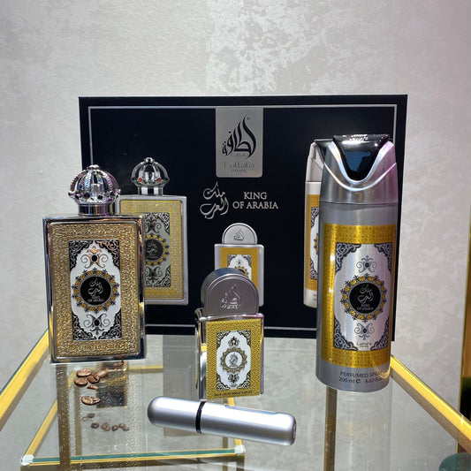 Giftset King of Arabia di Lattafa