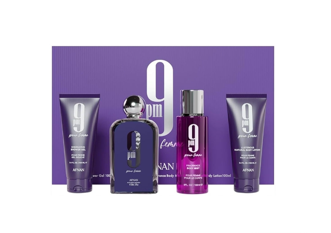 Set Afnan 9 PM Pour Femme