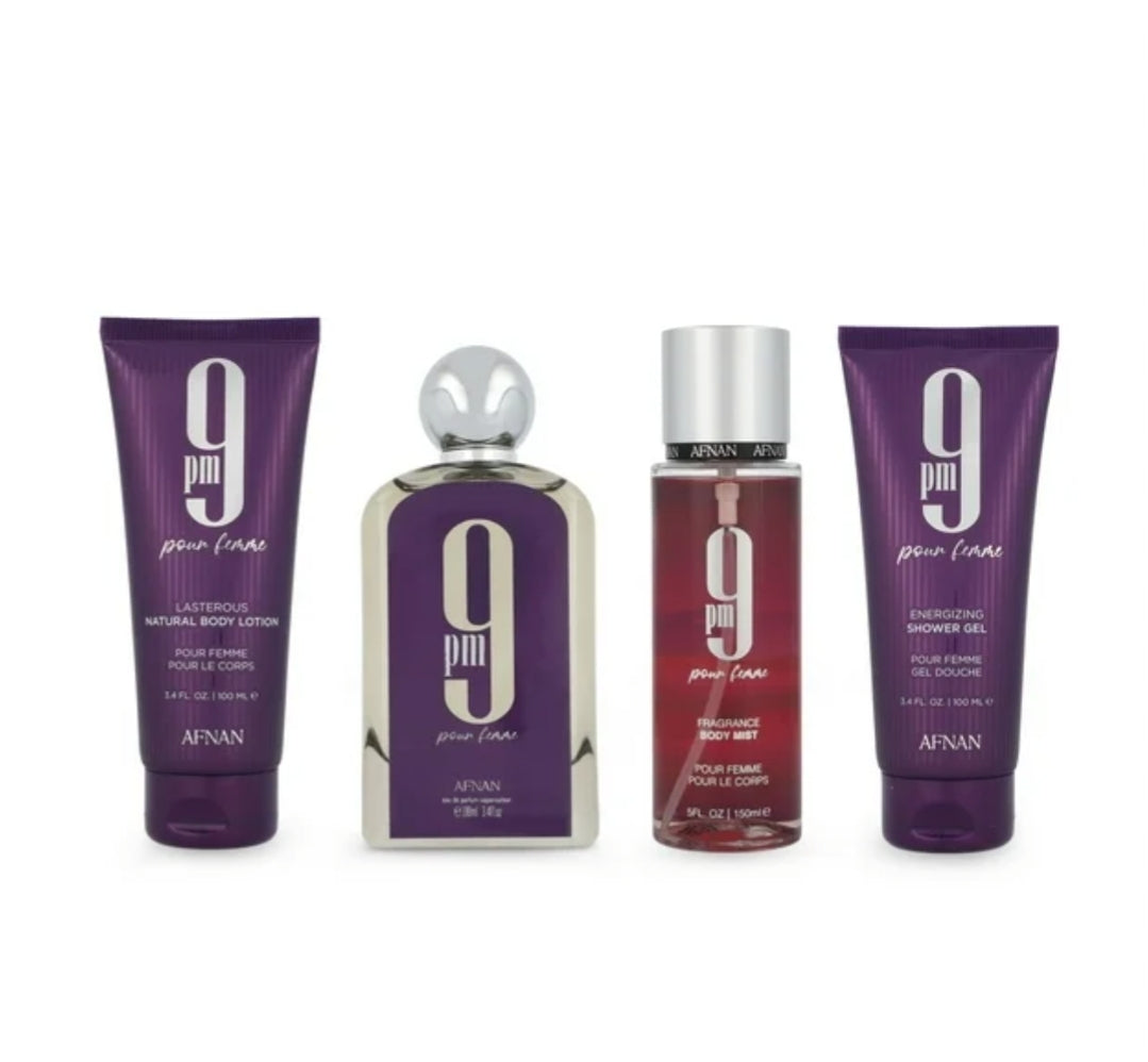 Set Afnan 9 PM Pour Femme